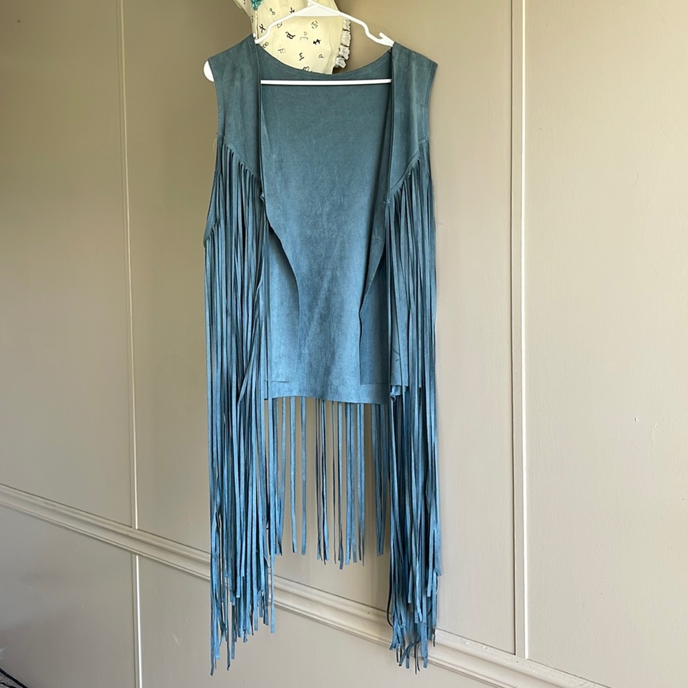 Long fringe Vest